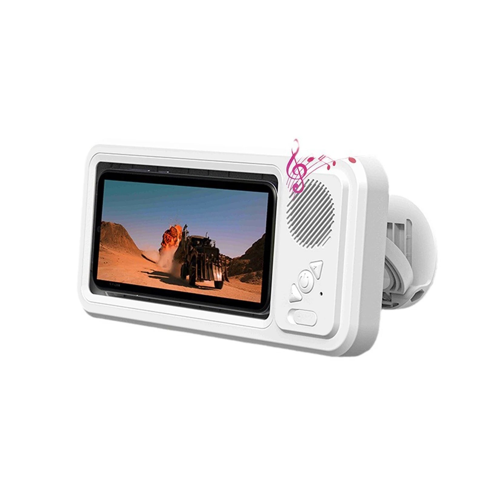 Waterproof Shower Phone Holder, Bluetooth Speaker